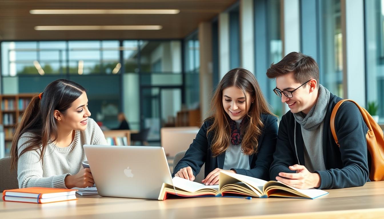 Organized study environment supporting productive learning