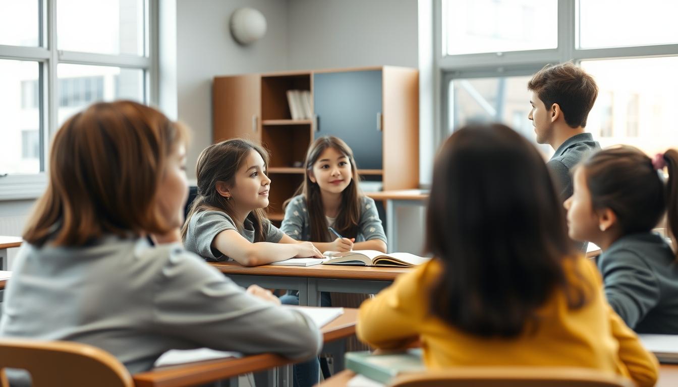 Students and educational resources in a modern learning environment